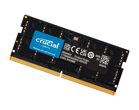 Crucial 48GB (1x48GB) DDR5 SODIMM 5600MHz CL46 Notebook Laptop Memory Crucial 48GB (1x48GB) DDR5 SODIMM 5600MHz CL46 Notebook Laptop Memory